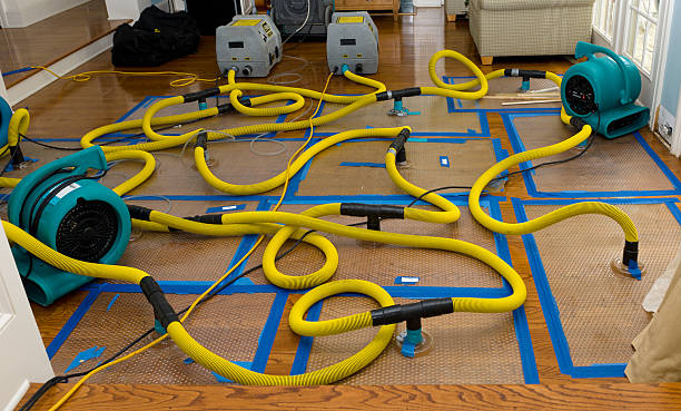 Professional Burst Pipe Water Damage technician working in Buskirk, NY